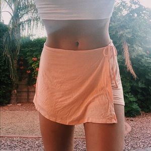 PACSUN ☀️ light orange skort